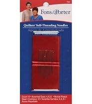 Fons & Porter Self Threading Needles -Sizes 4-6-8