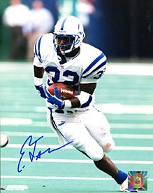 Edgerrin James Autographed / Signed Indianapolis Colts 8x10 Photo