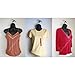 Female Mannequin Torso, Dress Form Hollow Back Body or T Shirt Display, For Hanging in Craft Shows, Photos or Design, Easy to Use and Store, For Small - Medium Clothing Sizes.