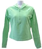 Womens Signature Light Green Splash Hoody By Nike