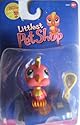 Littlest Pet Shop # 370 Pink Cockatoo Bird RARE