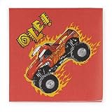 Party Supplies - Monster Jam Napkins (16)