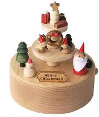 Xmas Gifts Christmas Themed Wood Music Box