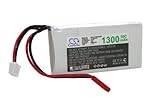 RC Modellbau AKKU Li-Polymer LiPo 1300mAh 7.4V für diverse Racing Cars, Helikopter, Flugzeuge und Modellboote etc.