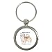  - Chihuahua Long Hair Key Chain (Round)