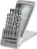 Bosch Zubehoer 2608597710 5tlg. Betonbohrer-Set Silver Percussion 5; 6; 6; 8; 10 mm