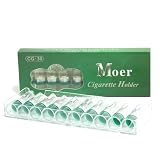 Moer Ciggarette Holder-Filter - A Healthy Classic Upgrade - Minimize Tar & Nicotine - Stop Discoloring Your Teeth