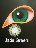 MesmerEyez Intense 1 Month Wear Contact Lenses With Free 60ml Multi Purpose Solution & Free Lense Case - Jade Green