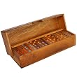 Handmade Wooden Dominoes Game