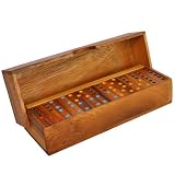 Handmade Wooden Dominoes Game