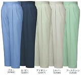 (ジチョウドウ)Jichodo 84501 ツータックパンツ・ズボン (春夏用) 82 36：シルバー [ウェア&シューズ]