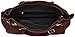 MG Collection Lucca Designer Inspired Glamour Shopper Tote Handbag, Coffee, One Size