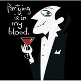Creepy Cocktail Vampire Beverage Napkins 16ct