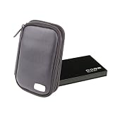 Professional Leather Effect Black Carry-Case For CnM Core Portable USB2.0, Core Portable USB3.0.