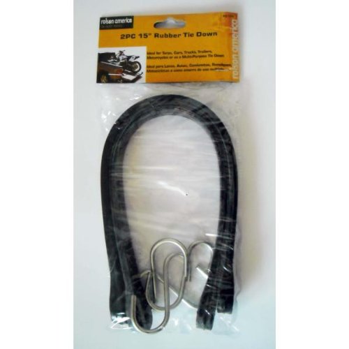 2 Piece 15'' Rubber Tie Downs Case Pack 72