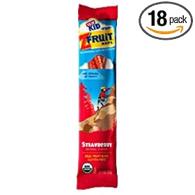 Clif Kids Z Fruit Rope,Strawberry, 20 G - 0.7-Ounce Units (Pack of 18)