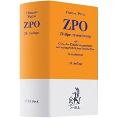 Zivilprozessordnung (ZPO), Kommentar (Gebundene Ausgabe)
