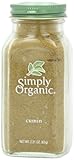 Simply Organic Cumin Seed Ground Certified Organic, 2.31-Ounce Container