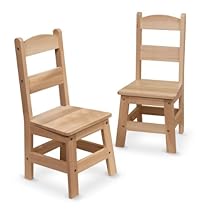 Hot Sale Melissa & Doug Wooden Chairs, Set of 2