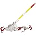 Lug-All 3B Web Ratchet Hot Stick Ring and Latching Hook, 1-1/2 ton Capacity, 128" / 59" Lifting Height