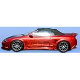 1997-1999 Mitsubishi Eclipse  Eagle Talon Millenium Widebody Door Caps by DuraFlex