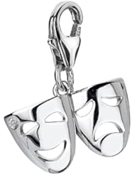 Hot Diamonds Smooth Theatre Mask Charm