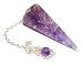 Kitchen & Housewares : Amethyst Crystal Dowser / Pendulum