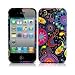 from AIO JOIE Series Flora Gel Case Cover For Apple iPhone 4 + Screen Protector Model GEL-FLORA-IPHONE4*JELLYFISH*