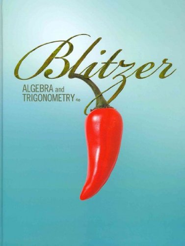 Algebra and Trigonometry Plus MyMathLab/MyStatLab Student Access Code Card (4th Edition), by Robert F. Blitzer