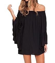 Sexy Chiffon Off the Shoulder Mermaid Mini Dress 