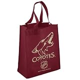 Phoenix Coyotes Maroon Reusable Tote Bag