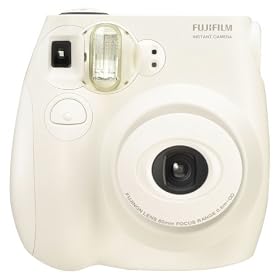 Fujifilm Instax MINI 7s White Instant Film Camera by Fuji