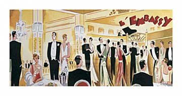 Cover image : Kunstdruck / Poster: Halouze, Advertisement for L'Embassy, 1925, 97 x 50