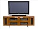 BDI Avion Series 8525 59-wide lowboy audio/video corner cabinet Natural cherry