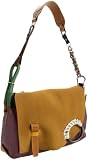 Isaac Mizrahi Multi Leather Shoulder Bag