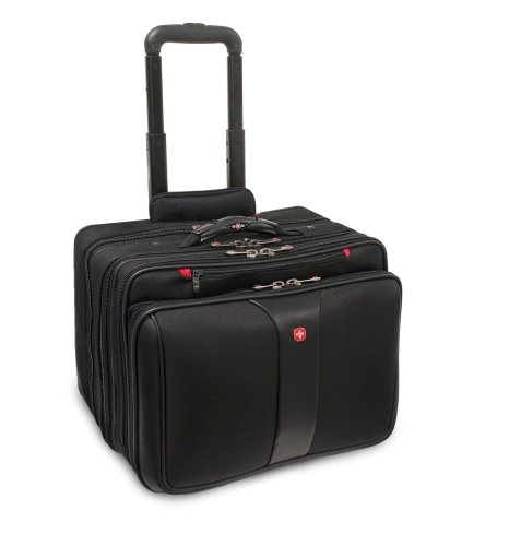 PATRIOT from Swiss Gear by Wenger Triple Gusset Rolling Computer Case w/ Removable Tote