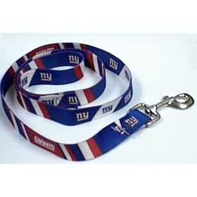 New York Giants 4' Pet Dog Leash (Large)