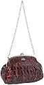 Jane Shilton Petal Croc Frame Clutch