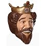 68144/281 Burger King Full Overhead Deluxe Mask