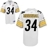 Rashard Mendenhall Jersey: Reebok White Replica #34 Pittsburgh Steelers Jersey