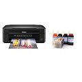 Pack Multifunci�n Epson Stylus SX235w Wi-Fi+ 4 cartuchos recargables T1281, T1282, T1283, T1284 + 4 botellas tinta 100ml.+ 4 cartuchos starter T1281-4+ papel Foto A4 de 180g