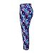 AutumnFall® Performance Activewear - Printed Yoga Capri Work-out Leggings (M, Pattern-2)
