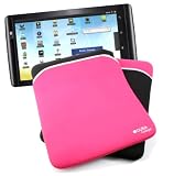 DURAGADGET Housse Néoprène Réversible Rose / Noir pour Archos 10.1'' Connected Android Tablet