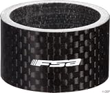 FSA Bag of 10 1x10mm Headset Spacers Black Alloy with Logo