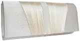 Produkt-Bild: Satin Clutch Brauttasche, Creme