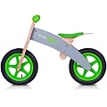 Balance Bike of solid wood "Biker" Color - green - best quality - T�V/GS certified, Color:green