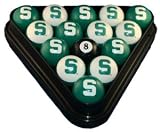 Billiard Pool Ball Set NCAA Team - Michigan State