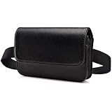 Toupons Fashion Small Pu Leather Waist Fanny Pack Bag for Girls & Women Cellphone Pouch