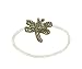 Toe Ring - T14 - Crystal Illusion - Dragonfly ~ Peridot (Green)
