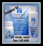 Vanarex Complete 3-Part-Method Pack - 3 Months Supply + MINOXIDIL